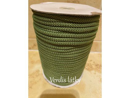 Šňůra polyester zelenkavá