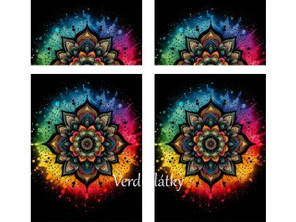 kapsička na krk mandala