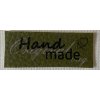 Cedulka ,, hand made ,, koženková barevná