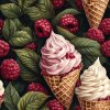veronika 37383 digi waffle ice cream cones with ice cream on ic 9ed9773a a9bb 40c9 92e3 1937091c402b