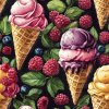 veronika 37383 watercolor waffle ice cream cones with coloured 513b825d f975 46db 98a9 1f11059aa602