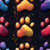 veronika 37383 digi art airbrushed style rainbow dog paw prints ba3c0990 b876 4d7f 849b bd1d15b426df