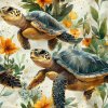 veronika 37383 digi watercolor cheerful turtles in underwater w d227c0ab 8b05 402e b7aa 72644773eb98