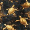 veronika 37383 Oil painting contour of golden turtles backgroun c0194a20 1de5 4206 9e4d 88e764b6072c