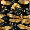 veronika 37383 digi art oil painting golden dragonflies backgro 7b0f3075 6572 46fe 92aa 64b86954628f