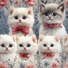 veronika 37383 Watercolor kittens with pink bow background colo 8755b67a 45ab 4409 a39c a555aac9eae4