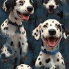 veronika 37383 digi art watercolor several smiling puppies Dalm 5a191e9f 94c0 48d5 980c 63e14d46ef61