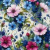 veronika 37383 oil painting blooming dark pink striped wild ros 8cbfb8ea 3ebe 4afa 84c0 04d3e29d79d8