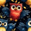 veronika 37383 several flying little owls with colorful feather 4ab1f729 6651 44dd 874f 1bffb74739c7