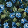 veronika 37383 oil painting several forget me nots with green l 6dbe76a3 a8c6 435e 978c 1905cbc6c867