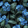 veronika 37383 real several forget me nots with green leaves ba 6e007240 45c9 4e6a 8f53 d68a41900826