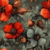 veronika 37383 digi art reddish brown autumn flowers with black d19bc1e1 6b22 4beb bca2 fa91b9bb0245