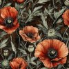 veronika 37383 digi art watercolor flowers of corn poppies with 54157a5d d9aa 4341 bcfa ac04b87cf464