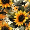 veronika 37383 digital art oil painting sunflowers with green l f0bceb17 a0b6 4981 971a 9656ac8a8f77