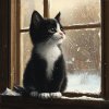 veronika 37383 digi art a black and white kitten with a white c 5e170c0b 4954 4a5c 92e2 7cc6b68b34f2
