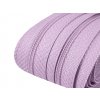 Zip spirálový 3mm metráž fialový