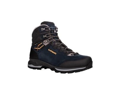 LOWA LADY LIGHT GTX Blue/Mandarin cizme de drumeție (mărimea 3, Culoare Albastru/Mandarin)