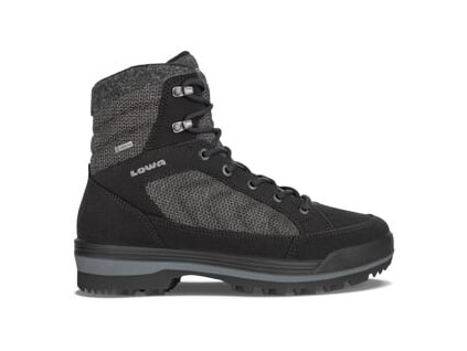LOWA ISARCO GTX Black - cizme de iarnă (mărimea 6, Culoare Negru)