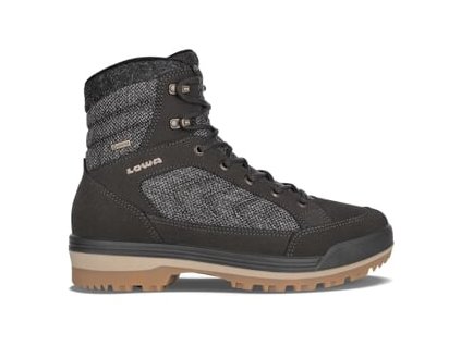 LOWA ISARCO GTX Antracit/Beige - cizme de iarnă (mărimea 6,5, Culoare Antracit/Beige)