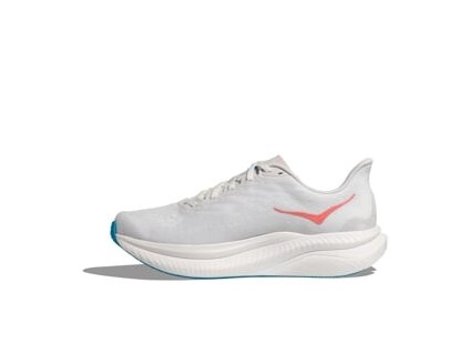 HOKA W MACH 6 White/Nimbus Cloud - pantofi de alergare (mărimea 3.5, Culoare Alb/Nimbus Cloud)