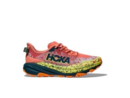 HOKA W SPEEDGOAT 6 Feldspar/Blue Twilight - pantofi de alergare off-road (mărimea 3.5, Culoare Feldspat/Albastru Twilight)