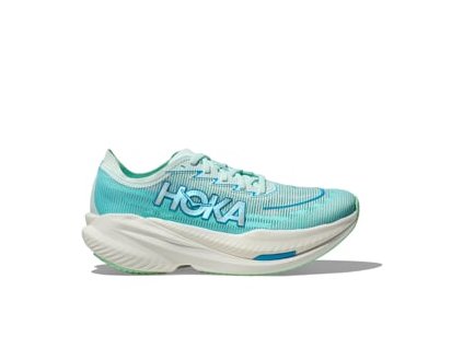 HOKA W MACH X 2 Snow Melt/Blue Spark - pantofi de alergare (mărimea 3.5, Culoare Zăpadă topită/Blue Spark)