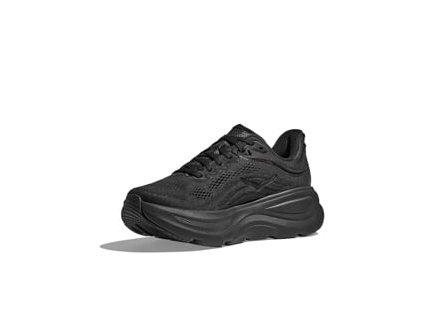 HOKA M BONDI 9 Black/Black - pantofi de alergare (mărimea 6,5, Culoare Negru/Negru)
