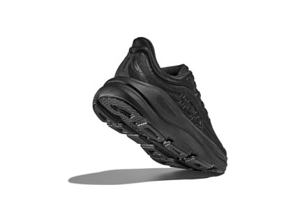 HOKA W BONDI 9 Black/Black - pantofi de alergare (mărimea 2.5, Culoare Negru/Negru)