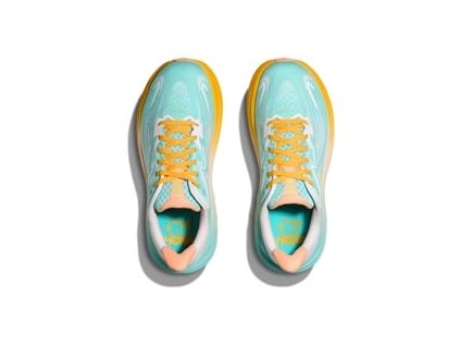 HOKA W CLIFTON 10 Blue Spark/White - pantofi de alergare (mărimea 2.5, Culoare Albastru Spark / alb)