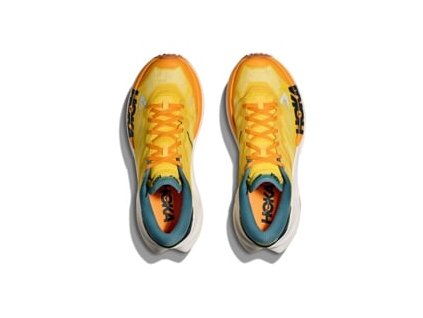 HOKA M MAFATE X Zest/Mountain Fog - pantofi de alergare off-road (mărimea 6,5, Culoare Zest / Ceață de munte)