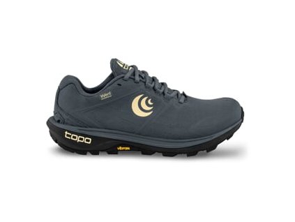 TOPO W TERRAVENTURE 4 WP Grey/Butter - pantofi de alergare off-road (mărimea 4, Culoare Gri / unt)