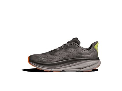 HOKA M CLIFTON 9 GTX Asphalt Grey/Gravel - pantofi de alergare (mărimea 6,5, Culoare Asfalt gri / pietriș)