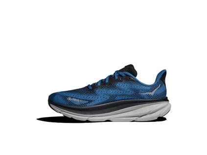 HOKA M CLIFTON 9 GTX Black/Foggy Night - pantofi de alergare (mărimea 6,5, Culoare Negru/noapte tulbure)