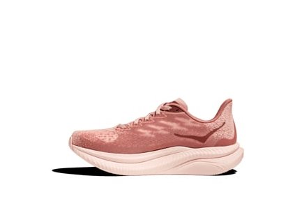 HOKA W MACH 6 Rose Latte/Blush - pantofi de alergare (mărimea 3.5, Culoare Rose Latte/Blush)