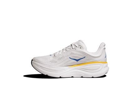 HOKA M BONDI 9 White/Grout - pantofi de alergare (mărimea 6,5, Culoare Alb/Grout)