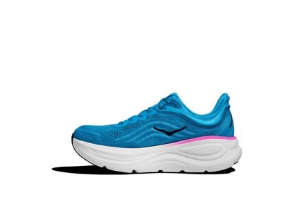 Pantofi de alergare HOKA W BONDI 9 Skyward Blue/Neon Fuchsia (mărimea 3.5, Culoare Skyward Blue/Neon Fuchsia)