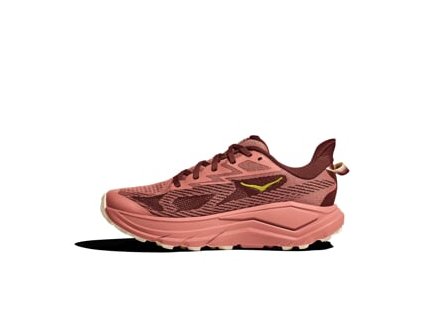 HOKA W CHALLENGER 8 WIDE Blush/Dark Cedar - pantofi de alergare universali (mărimea 3.5, Culoare Fard de obraz / Cedru întunecat)