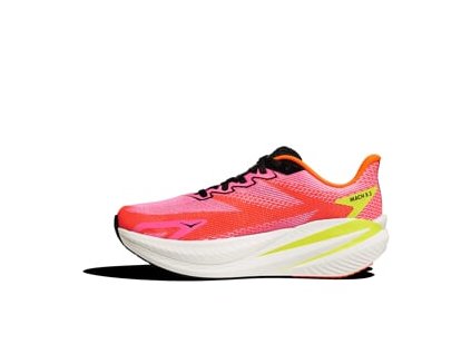 HOKA W MACH X 3 Neon Rose/Neon Tangerine - pantofi de alergare (mărimea 3.5, Culoare Neon Rose/Neon Tangerine)