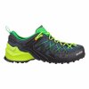 SALEWA MS WILDFIRE EDGE Ombre Blue/Fluo Yellow - cizme pentru drumeții (mărimea 6, Culoare Ombre albastru/galben fluo)