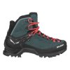 SALEWA WS MTN TRAINER MID GTX Atlantic Deep/Ombre Blue - cizme de drumeție (mărimea 3, Culoare Atlantic adânc/albastru opac)