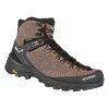 SALEWA MS ALP TRAINER 2 MID GTX Wallnut/Fluo Orange - cizme de drumeție (mărimea 6, Culoare Wallnut/Fluo Orange)