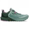 ALTRA W TIMP 5 Green/Forest - pantofi de alergare off-road (mărimea 3, Culoare Verde/pădure)