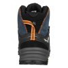 SALEWA MS ALP TRAINER 2 MID GTX Dark Denim/Fluo Orange - cizme de drumeție (mărimea 6, Culoare Denim închis/portocaliu fluo)