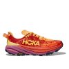 HOKA M SPEEDGOAT 6 Sherbet/Beet Root - pantofi de alergare off-road (mărimea 6,5, Culoare Șerbet/Beet Root)