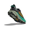 HOKA W SPEEDGOAT 6 Black/Aloe Vera - pantofi de alergare off-road (mărimea 3.5, Culoare Negru/Aloe Vera)