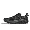 HOKA W SPEEDGOAT 6 GTX WIDE Negru/Outer Orbit - pantofi de alergare off-road (mărimea 3.5, Culoare Negru/Orbită exterioară)