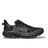 HOKA W SPEEDGOAT 6 GTX WIDE Negru/Outer Orbit - pantofi de alergare off-road (mărimea 3.5, Culoare Negru/Orbită exterioară)