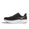 HOKA M MACH 6 Black/White - pantofi de alergare (mărimea 6,5, Culoare Negru/alb)