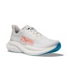 HOKA W MACH 6 White/Nimbus Cloud - pantofi de alergare (mărimea 3.5, Culoare Alb/Nimbus Cloud)
