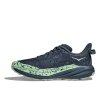 HOKA W SPEEDGOAT 6 GTX Thunder Cloud/Mint Fluorite - pantofi de alergare off-road (mărimea 3.5, Culoare Nor de tunet / Fluorit de mentă)